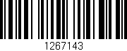 Código de barras (EAN, GTIN, SKU, ISBN): '1267143'