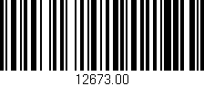 Código de barras (EAN, GTIN, SKU, ISBN): '12673.00'