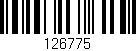 Código de barras (EAN, GTIN, SKU, ISBN): '126775'