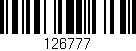Código de barras (EAN, GTIN, SKU, ISBN): '126777'