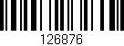 Código de barras (EAN, GTIN, SKU, ISBN): '126876'