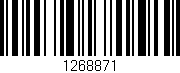 Código de barras (EAN, GTIN, SKU, ISBN): '1268871'