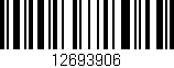 Código de barras (EAN, GTIN, SKU, ISBN): '12693906'