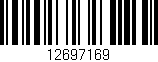 Código de barras (EAN, GTIN, SKU, ISBN): '12697169'