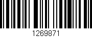 Código de barras (EAN, GTIN, SKU, ISBN): '1269871'