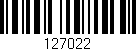 Código de barras (EAN, GTIN, SKU, ISBN): '127022'
