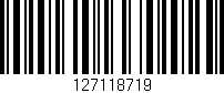 Código de barras (EAN, GTIN, SKU, ISBN): '127118719'
