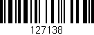 Código de barras (EAN, GTIN, SKU, ISBN): '127138'