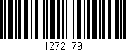 Código de barras (EAN, GTIN, SKU, ISBN): '1272179'