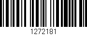 Código de barras (EAN, GTIN, SKU, ISBN): '1272181'