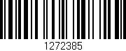Código de barras (EAN, GTIN, SKU, ISBN): '1272385'