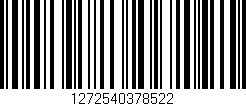Código de barras (EAN, GTIN, SKU, ISBN): '1272540378522'