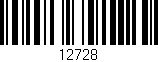 Código de barras (EAN, GTIN, SKU, ISBN): '12728'