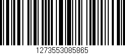 Código de barras (EAN, GTIN, SKU, ISBN): '1273553085865'