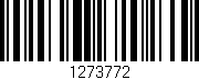 Código de barras (EAN, GTIN, SKU, ISBN): '1273772'