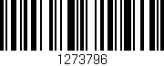 Código de barras (EAN, GTIN, SKU, ISBN): '1273796'