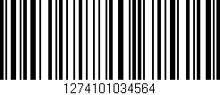Código de barras (EAN, GTIN, SKU, ISBN): '1274101034564'