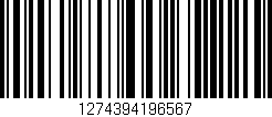 Código de barras (EAN, GTIN, SKU, ISBN): '1274394196567'