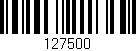 Código de barras (EAN, GTIN, SKU, ISBN): '127500'