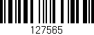Código de barras (EAN, GTIN, SKU, ISBN): '127565'