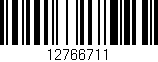 Código de barras (EAN, GTIN, SKU, ISBN): '12766711'