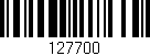 Código de barras (EAN, GTIN, SKU, ISBN): '127700'