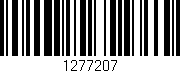 Código de barras (EAN, GTIN, SKU, ISBN): '1277207'
