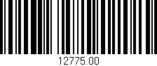 Código de barras (EAN, GTIN, SKU, ISBN): '12775.00'