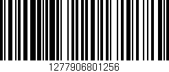 Código de barras (EAN, GTIN, SKU, ISBN): '1277906801256'