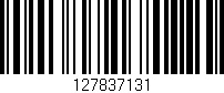 Código de barras (EAN, GTIN, SKU, ISBN): '127837131'