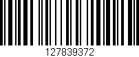 Código de barras (EAN, GTIN, SKU, ISBN): '127839372'