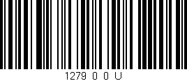 Código de barras (EAN, GTIN, SKU, ISBN): '1279_0_0_U'