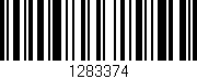 Código de barras (EAN, GTIN, SKU, ISBN): '1283374'