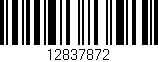 Código de barras (EAN, GTIN, SKU, ISBN): '12837872'