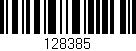 Código de barras (EAN, GTIN, SKU, ISBN): '128385'