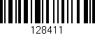 Código de barras (EAN, GTIN, SKU, ISBN): '128411'