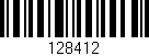 Código de barras (EAN, GTIN, SKU, ISBN): '128412'