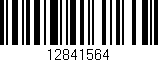 Código de barras (EAN, GTIN, SKU, ISBN): '12841564'