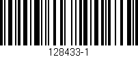 Código de barras (EAN, GTIN, SKU, ISBN): '128433-1'