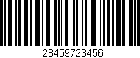 Código de barras (EAN, GTIN, SKU, ISBN): '128459723456'