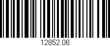 Código de barras (EAN, GTIN, SKU, ISBN): '12852.06'