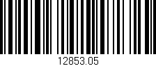 Código de barras (EAN, GTIN, SKU, ISBN): '12853.05'