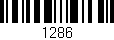 Código de barras (EAN, GTIN, SKU, ISBN): '1286'
