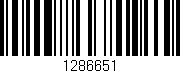 Código de barras (EAN, GTIN, SKU, ISBN): '1286651'