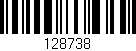 Código de barras (EAN, GTIN, SKU, ISBN): '128738'