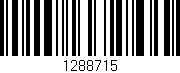 Código de barras (EAN, GTIN, SKU, ISBN): '1288715'