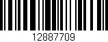 Código de barras (EAN, GTIN, SKU, ISBN): '12887709'