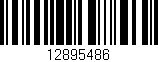 Código de barras (EAN, GTIN, SKU, ISBN): '12895486'
