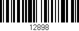 Código de barras (EAN, GTIN, SKU, ISBN): '12898'