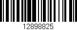Código de barras (EAN, GTIN, SKU, ISBN): '12898825'